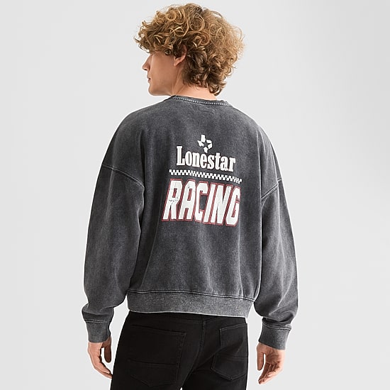 Arizona Mens Crew Neck Long Sleeve Sweatshirt