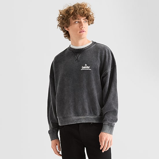 Arizona Mens Crew Neck Long Sleeve Sweatshirt