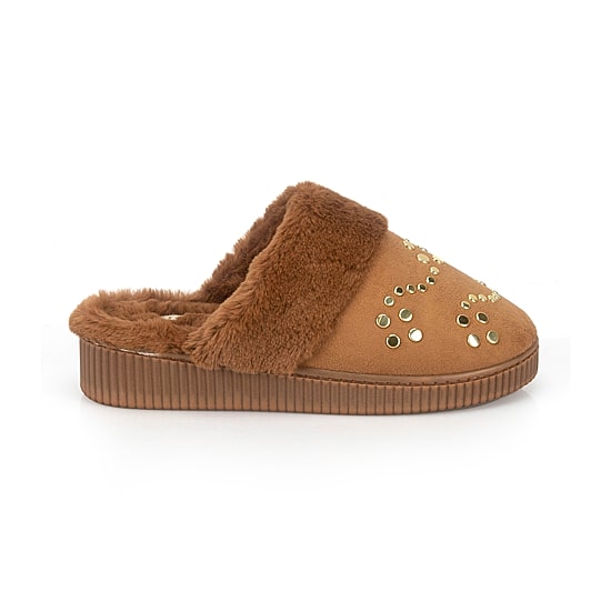 JS Jessica Simpson Studded Womens Clog Slippers