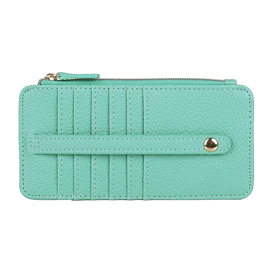 Julia Buxton Thin Card Case Womens RFID Blocking Front Pocket Wallet