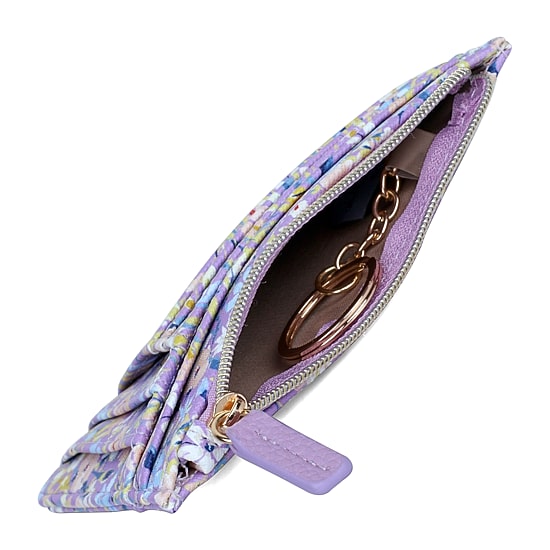 Julia Buxton Slot Coin Pouch Womens RFID Blocking Wallet