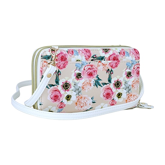 Julia Buxton Ultimate Organizer Womens RFID Blocking Wristlet Wallet