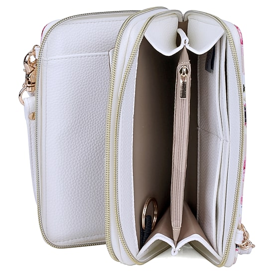 Julia Buxton Ultimate Organizer Womens RFID Blocking Wristlet Wallet