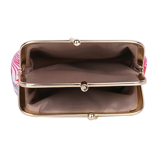 Julia Buxton Triple Frame Womens RFID Blocking Wallet