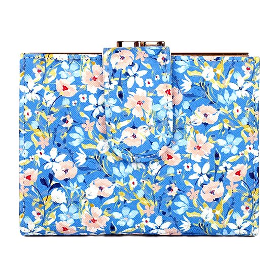 Julia Buxton Lexington Womens Rfid Blocking Bifold Wallet