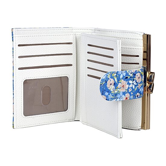Julia Buxton Lexington Womens Rfid Blocking Bifold Wallet