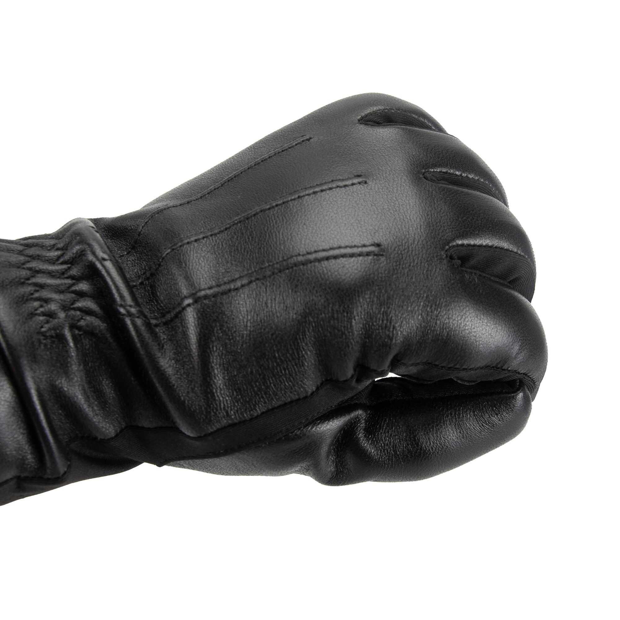 Isotoner Leather 1 Pair Touch Screen Enabled Gloves