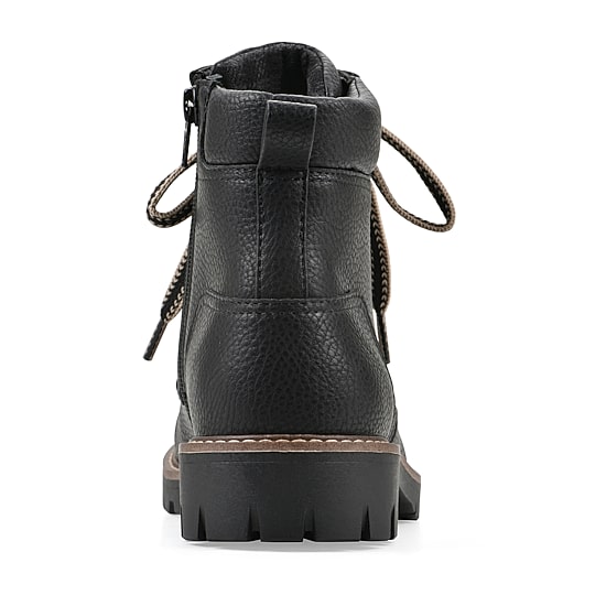 White Mountain Womens Parcels Chunky Heel Hiking Boots