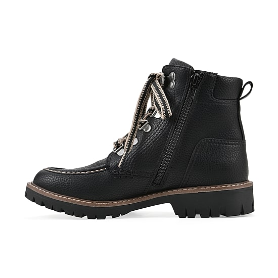 White Mountain Womens Parcels Chunky Heel Hiking Boots