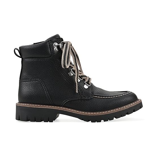 White Mountain Womens Parcels Chunky Heel Hiking Boots