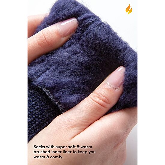 Heat Holders  Lite Starling Mens 1 Pair Crew Socks