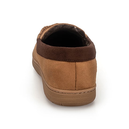 Wembley Contrast Microsuede Venetian Mens Moccasin Slippers
