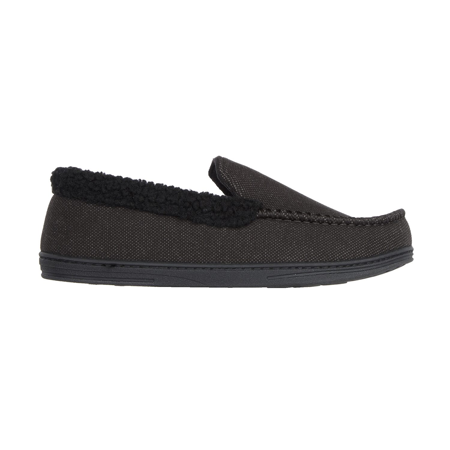 Isotoner Carter Boater Moccasin Mens Slippers