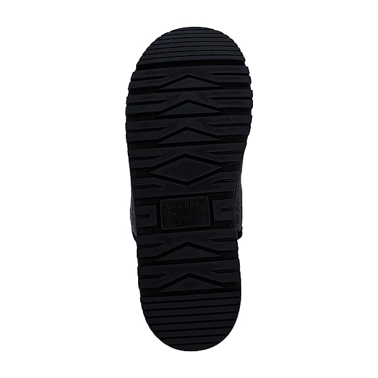 Isotoner Ribbed Sweater Knit Mens Clog Slippers