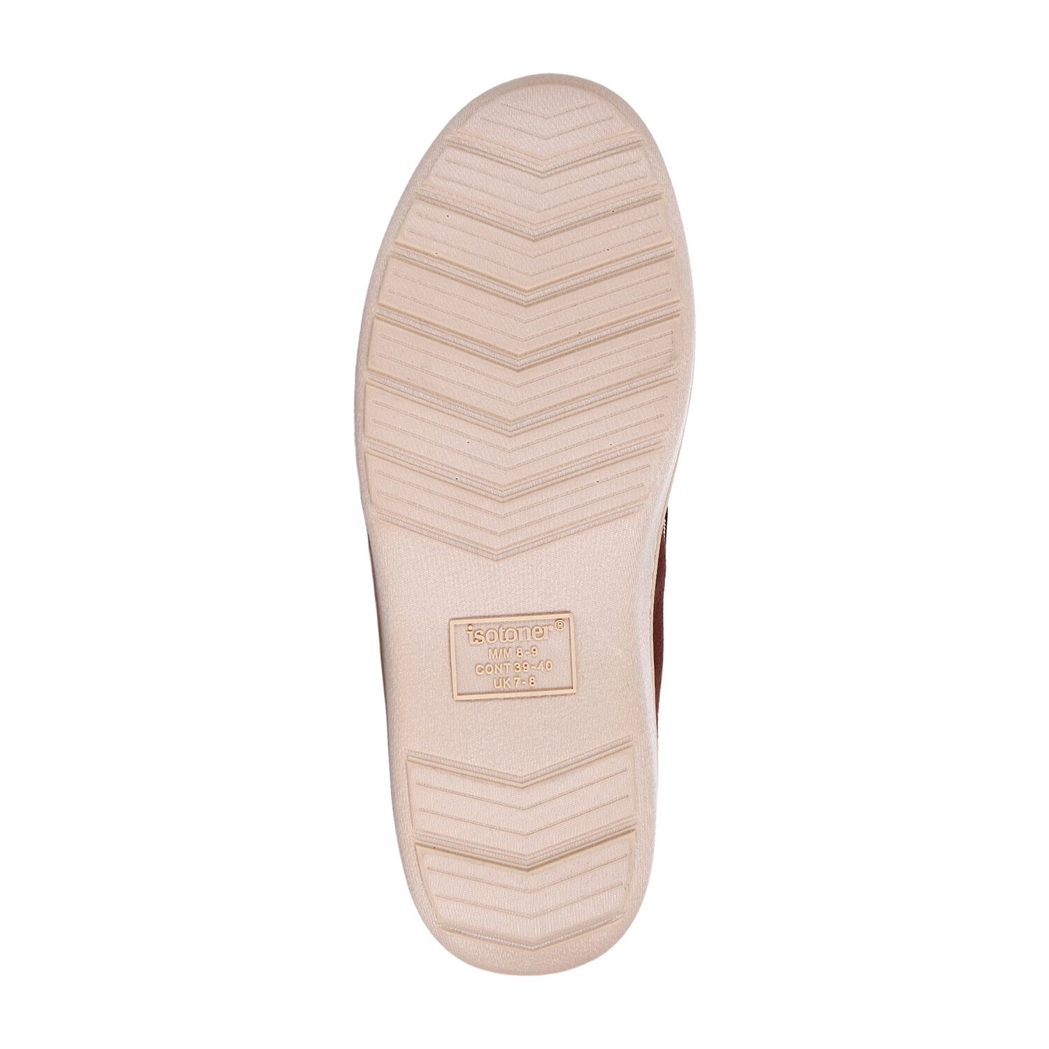 Isotoner Sherpasoft Boater Moccasin Mens Slippers
