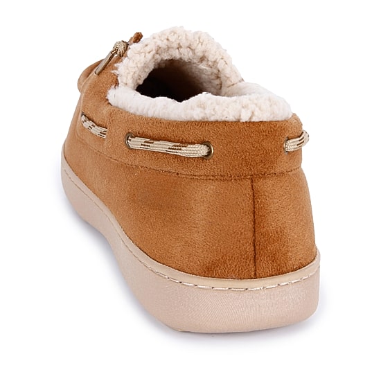 Isotoner Sherpasoft Boater Moccasin Mens Moccasin Slippers