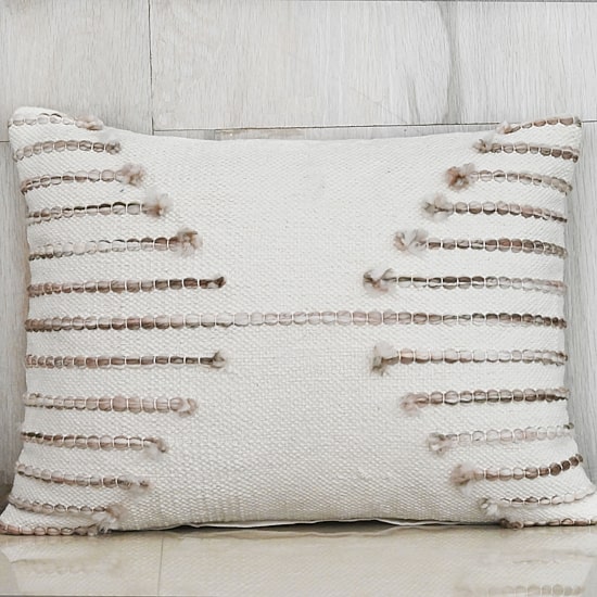 Vibhsa Embroidered Rectangular Throw Pillow