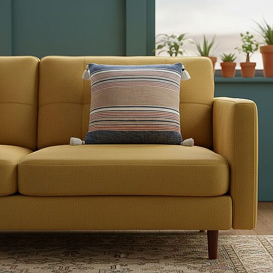 Vibhsa Square Throw Pillow