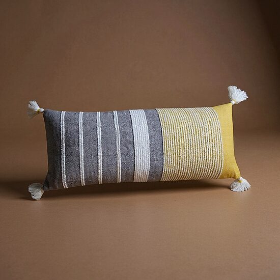 Vibhsa Stripes Rectangular Throw Pillow