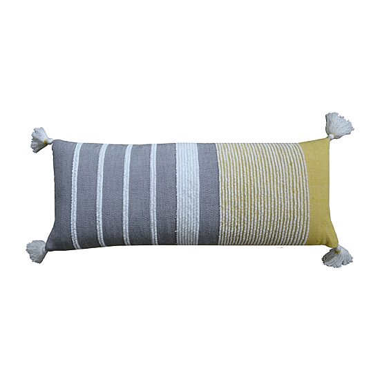 Vibhsa Stripes Rectangular Throw Pillow