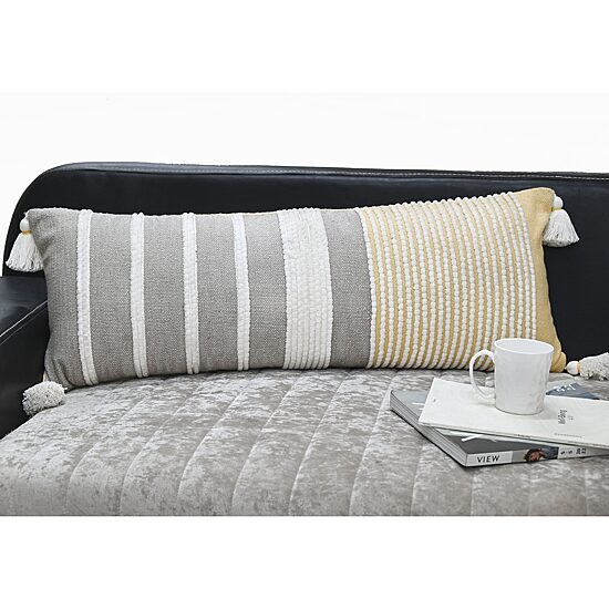 Vibhsa Stripes Rectangular Throw Pillow