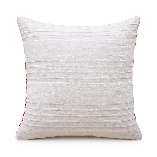 Vibhsa Dear Pear Stripe Square Throw Pillow
