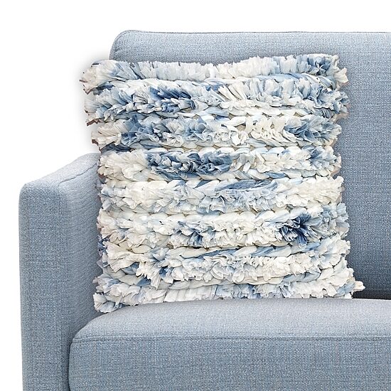 Vibhsa Furry Square Throw Pillow