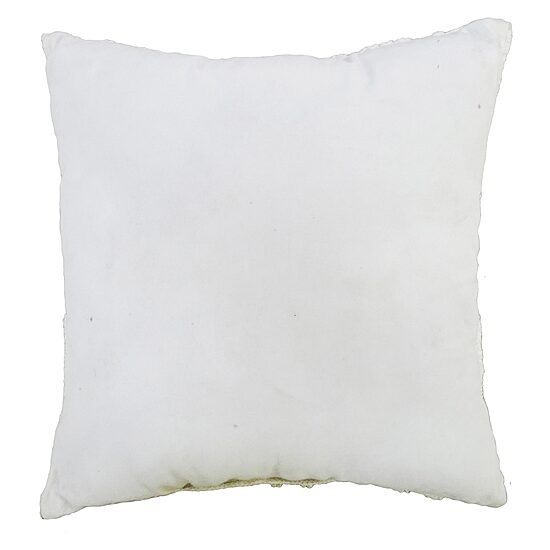 Vibhsa Out White Square Throw Pillow