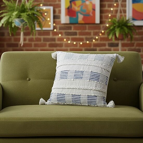 Vibhsa Square Throw Pillow