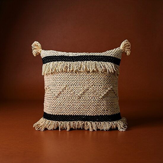 Vibhsa Stripes Square Throw Pillow