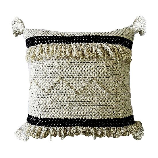 Vibhsa Stripes Square Throw Pillow