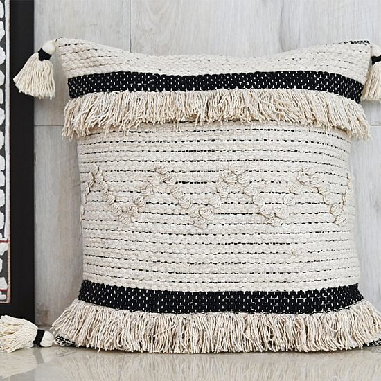 Vibhsa Stripes Square Throw Pillow