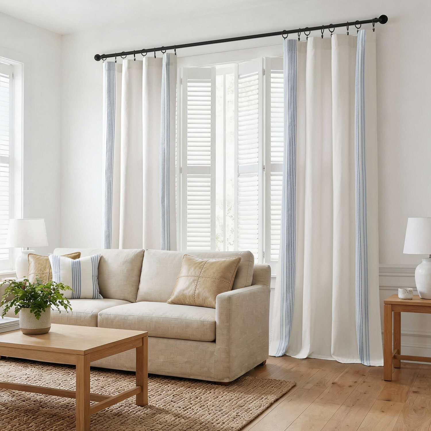 Harbor House Morgan Ring Top Room Darkening Set of 2 Curtain Panel