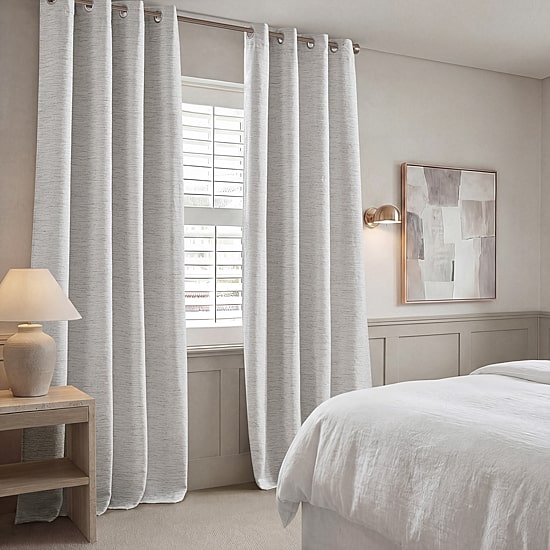 Madison Park Luna Grommet Top 100% Blackout Set of 2 Curtain Panel