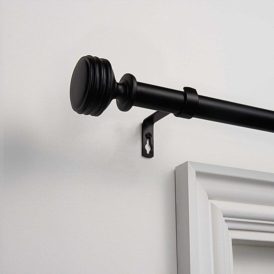 Exclusive Home Curtains Duke 1 IN Adjustable Curtain Rod