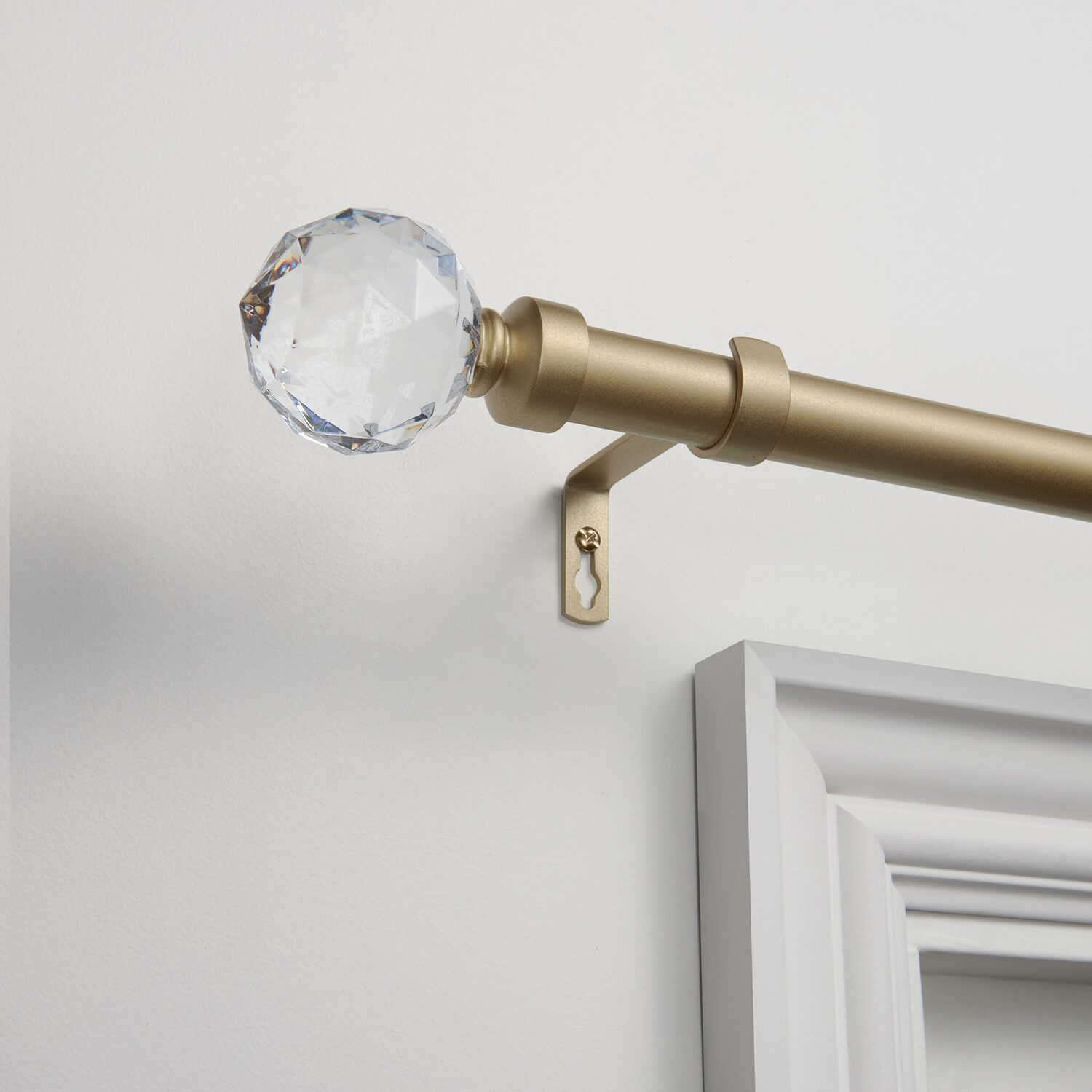 Exclusive Home Curtains Crystal Ball 1 Adjustable Curtain Rod