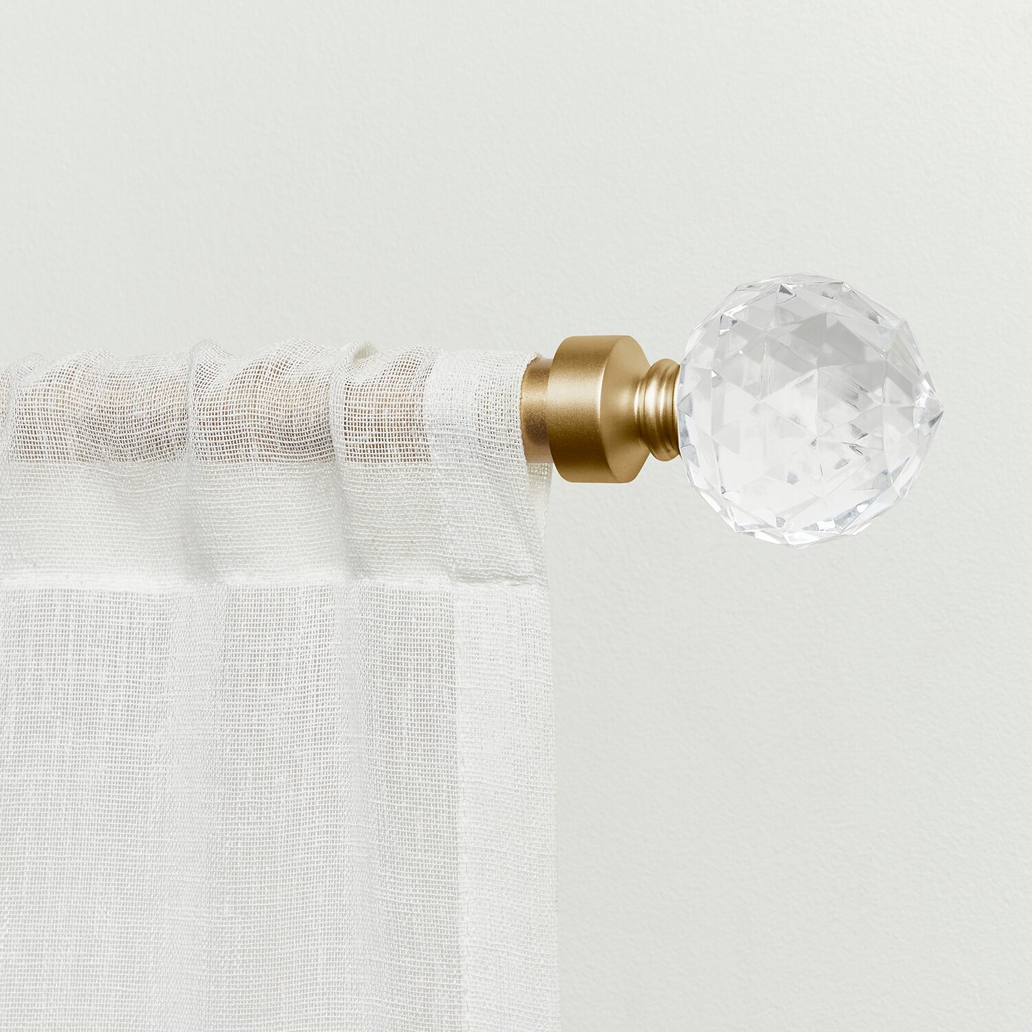 Exclusive Home Curtains Crystal Ball 1 Adjustable Curtain Rod