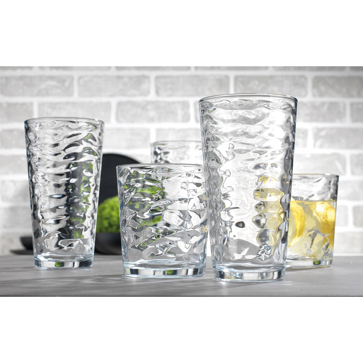 Home Essentials Clarity Drinkware 12-pc. Drinkware Set