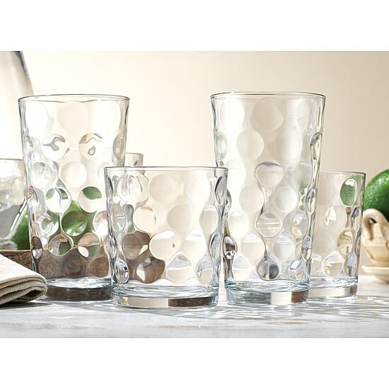 Home Essentials Clarity Eclipse 12-pc. Drinkware Set