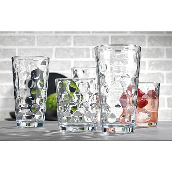 Home Essentials Clarity Eclipse 12-pc. Drinkware Set