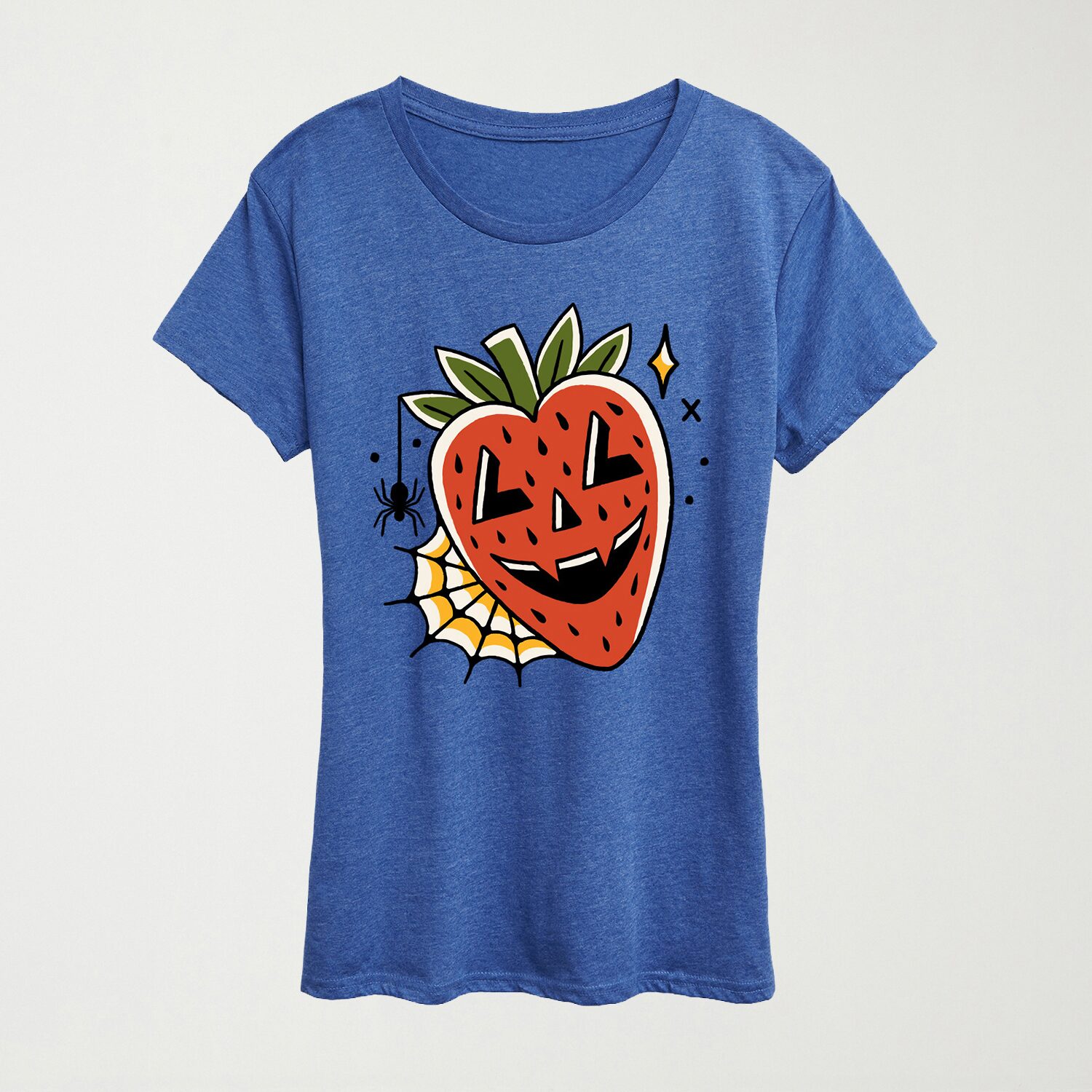 Womens Scoop Neck Short Sleeve Regular Fit Graphic T-Shirt