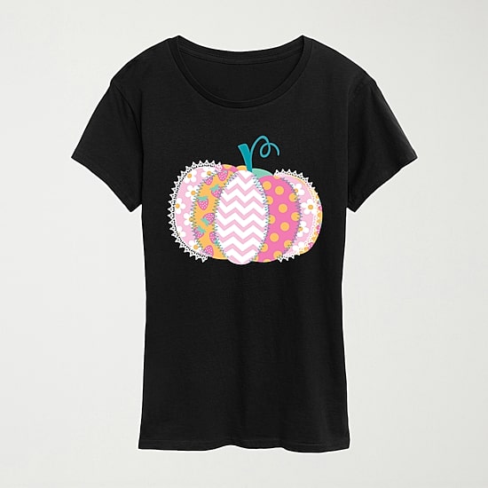 Womens Crew Neck Short Sleeve Regular Fit Graphic T-Shirt
