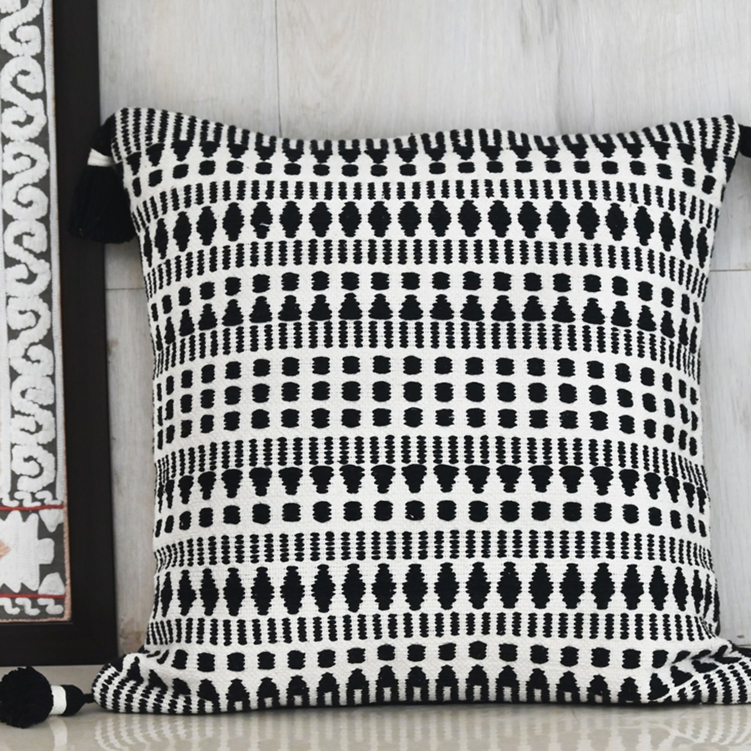 Vibhsa Square Throw Pillow