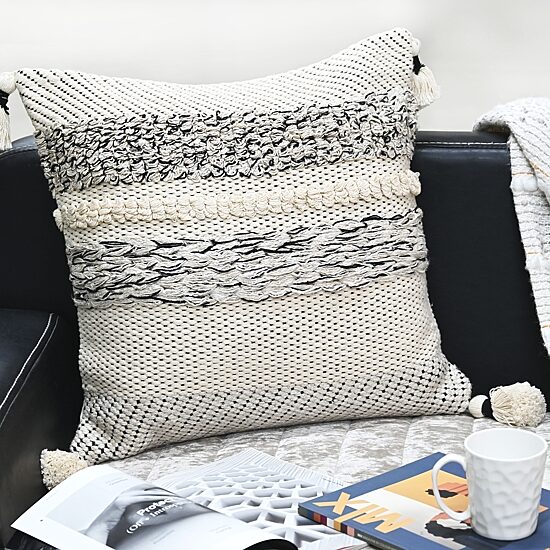 Vibhsa Modern Square Throw Pillow