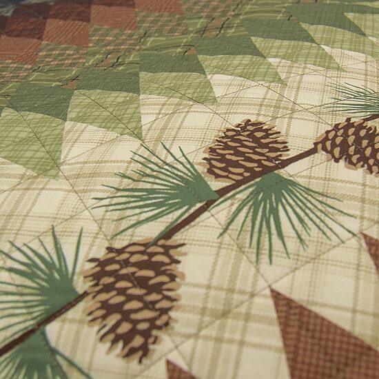Donna Sharp Pine Circle 3-pc. Quilt Set