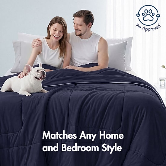 Madison Park Cooling Lightweight Easy Care Down Alternative Comforter