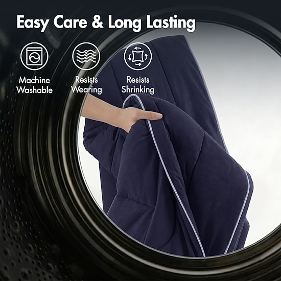 Madison Park Cooling Lightweight Easy Care Down Alternative Comforter