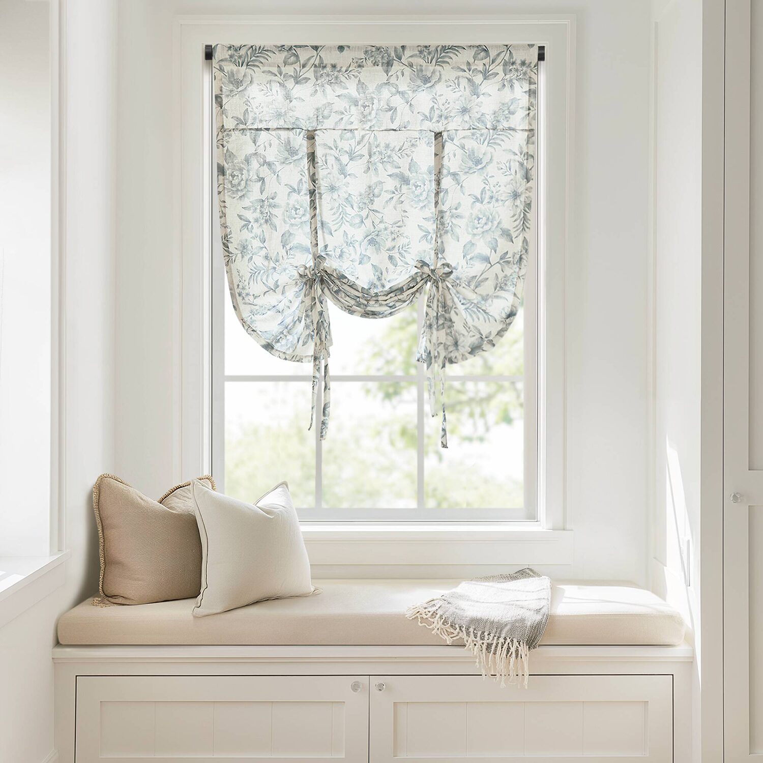 Madison Park Rod Pocket Balloon Valance