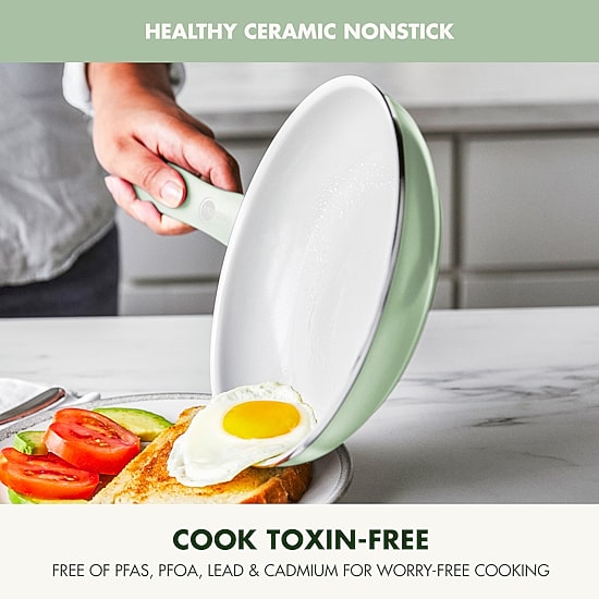 GreenPan Dover Ceramic 12-pc. Cookware Set