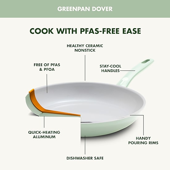 GreenPan Dover Ceramic 12-pc. Cookware Set